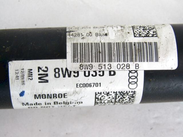 SHOCK ABSORBER, REAR LEFT OEM N. 8W9513035B SPARE PART USED CAR AUDI A4 B9 BER/SW (DAL 2015) DISPLACEMENT DIESEL 2 YEAR OF CONSTRUCTION 2016