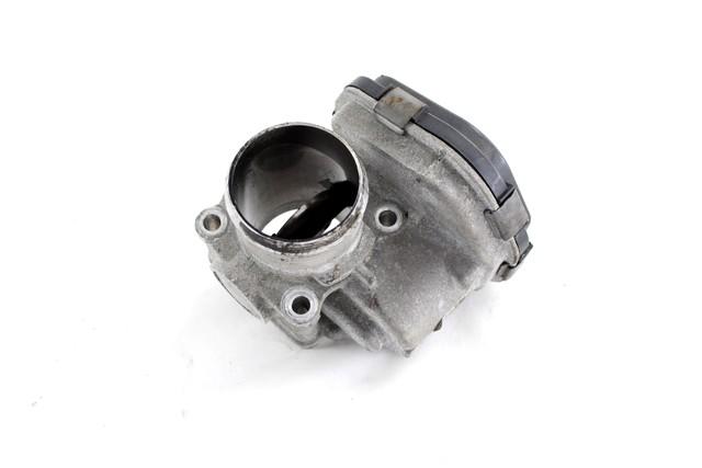 COMPLETE THROTTLE BODY WITH SENSORS  OEM N. 9673534480 SPARE PART USED CAR CITROEN C3 MK2 SC (2009 - 2016)  DISPLACEMENT DIESEL 1,4 YEAR OF CONSTRUCTION 2014
