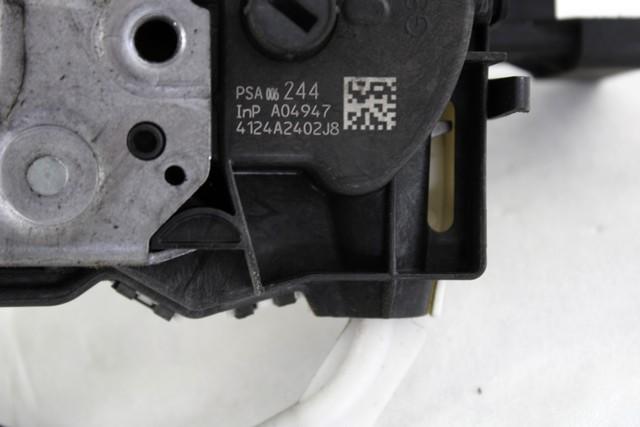 CENTRAL LOCKING OF THE FRONT LEFT DOOR OEM N. 9800624480 SPARE PART USED CAR CITROEN C3 MK2 SC (2009 - 2016)  DISPLACEMENT DIESEL 1,4 YEAR OF CONSTRUCTION 2014