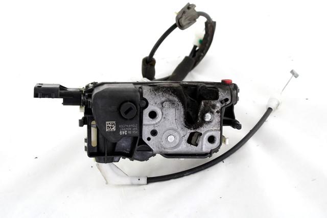 CENTRAL REAR RIGHT DOOR LOCKING OEM N. 9800624980 SPARE PART USED CAR CITROEN C3 MK2 SC (2009 - 2016)  DISPLACEMENT DIESEL 1,4 YEAR OF CONSTRUCTION 2014