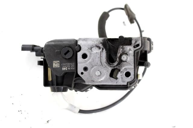CENTRAL LOCKING OF THE RIGHT FRONT DOOR OEM N. 9800624680 SPARE PART USED CAR CITROEN C3 MK2 SC (2009 - 2016)  DISPLACEMENT DIESEL 1,4 YEAR OF CONSTRUCTION 2014