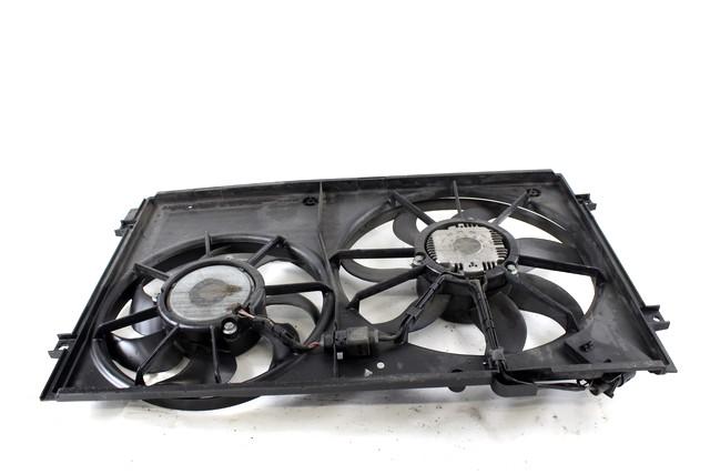 RADIATOR COOLING FAN ELECTRIC / ENGINE COOLING FAN CLUTCH . OEM N. 1K0121207T SPARE PART USED CAR AUDI A3 MK2 8P 8PA 8P1 (2003 - 2008) DISPLACEMENT DIESEL 1,9 YEAR OF CONSTRUCTION 2006