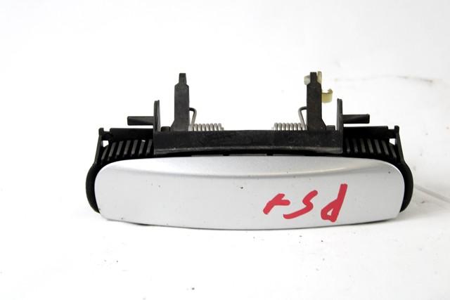 LEFT REAR EXTERIOR HANDLE OEM N. 8E0839207 SPARE PART USED CAR AUDI A3 MK2 8P 8PA 8P1 (2003 - 2008) DISPLACEMENT DIESEL 1,9 YEAR OF CONSTRUCTION 2006