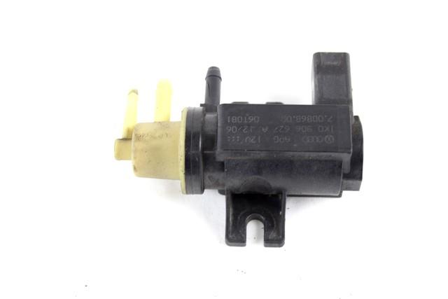 PRESSURE CONVERTER OEM N. 1K0906627A SPARE PART USED CAR AUDI A3 MK2 8P 8PA 8P1 (2003 - 2008) DISPLACEMENT DIESEL 1,9 YEAR OF CONSTRUCTION 2006