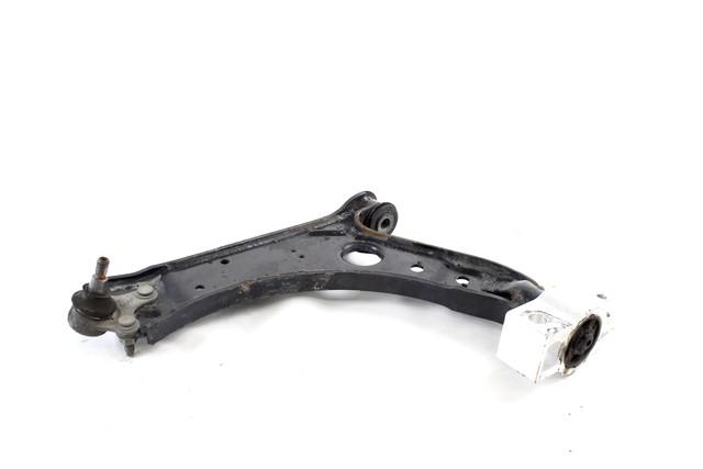 WISHBONE,FRONT LEFT OEM N. 1K0407853F SPARE PART USED CAR AUDI A3 MK2 8P 8PA 8P1 (2003 - 2008) DISPLACEMENT DIESEL 1,9 YEAR OF CONSTRUCTION 2006