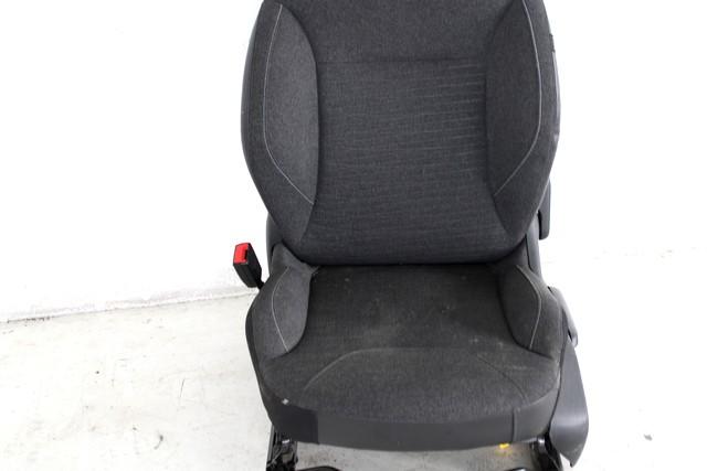 SEAT FRONT DRIVER SIDE LEFT . OEM N. SEASTCTC3MK2BR5P SPARE PART USED CAR CITROEN C3 MK2 SC (2009 - 2016)  DISPLACEMENT DIESEL 1,6 YEAR OF CONSTRUCTION 2016