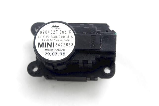 SET SMALL PARTS F AIR COND.ADJUST.LEVER OEM N. 3422658 SPARE PART USED CAR MINI COOPER / ONE R56 (2007 - 2013)  DISPLACEMENT DIESEL 1,6 YEAR OF CONSTRUCTION 2009