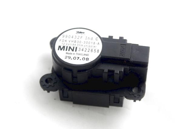 SET SMALL PARTS F AIR COND.ADJUST.LEVER OEM N. 3422658 SPARE PART USED CAR MINI COOPER / ONE R56 (2007 - 2013)  DISPLACEMENT DIESEL 1,6 YEAR OF CONSTRUCTION 2009