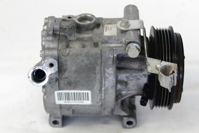 AIR-CONDITIONER COMPRESSOR OEM N. 51747318 SPARE PART USED CAR LANCIA MUSA 350 R (09/2007 - 8/2013)  DISPLACEMENT BENZINA 1,4 YEAR OF CONSTRUCTION 2011