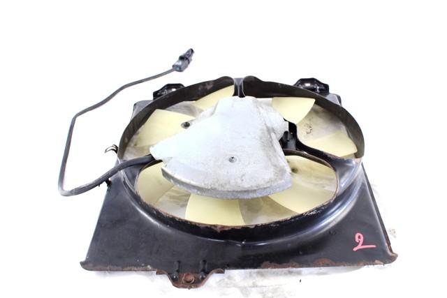 RADIATOR COOLING FAN ELECTRIC / ENGINE COOLING FAN CLUTCH . OEM N. 1636128060 SPARE PART USED CAR TOYOTA RAV 4 A2 MK2 (2000 - 2006)  DISPLACEMENT BENZINA 2 YEAR OF CONSTRUCTION 2002