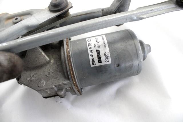 WINDSHIELD WIPER MOTOR OEM N. 52036095 SPARE PART USED CAR FIAT PUNTO 199 MK3 (2011 - 2017) DISPLACEMENT BENZINA 1,2 YEAR OF CONSTRUCTION 2016