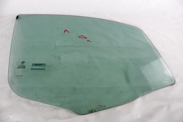 DOOR WINDOW, FRONT RIGHT OEM N. 51754278 SPARE PART USED CAR LANCIA MUSA 350 R (09/2007 - 8/2013)  DISPLACEMENT BENZINA 1,4 YEAR OF CONSTRUCTION 2011