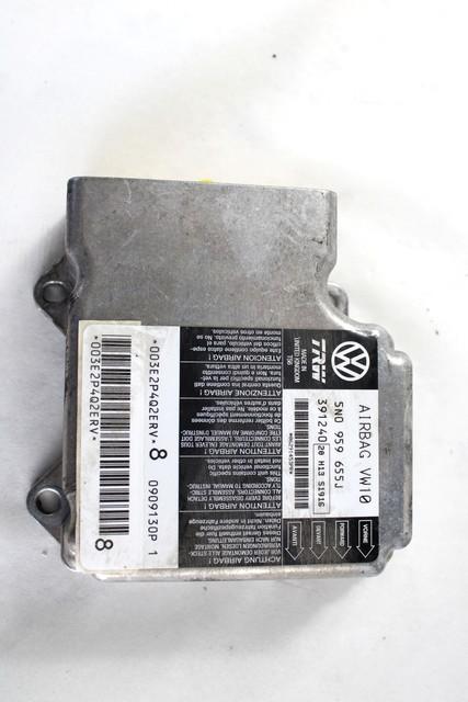 KIT COMPLETE AIRBAG OEM N. 31107 KIT AIRBAG COMPLETO SPARE PART USED CAR VOLKSWAGEN PASSAT B6 3C2 3C5 BER/SW (2005 - 09/2010)   DISPLACEMENT DIESEL 2 YEAR OF CONSTRUCTION 2009