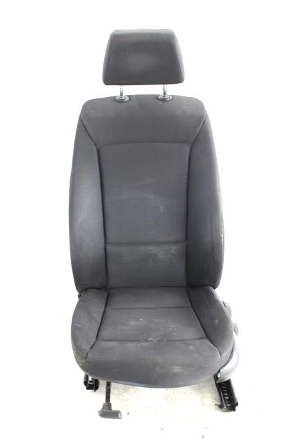 SEAT FRONT DRIVER SIDE LEFT . OEM N. SEASTBWSR1E87RBR5P SPARE PART USED CAR BMW SERIE 1 BER/COUPE/CABRIO E81/E82/E87/E88 LCI R (2007 - 2013)  DISPLACEMENT DIESEL 2 YEAR OF CONSTRUCTION 2008