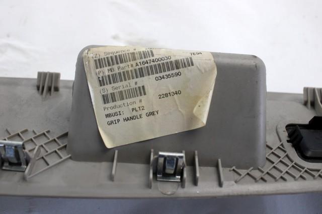 INNER LINING / TAILGATE LINING OEM N. A1647400030 SPARE PART USED CAR MERCEDES CLASSE ML W164 (2005-2008) DISPLACEMENT DIESEL 3 YEAR OF CONSTRUCTION 2007