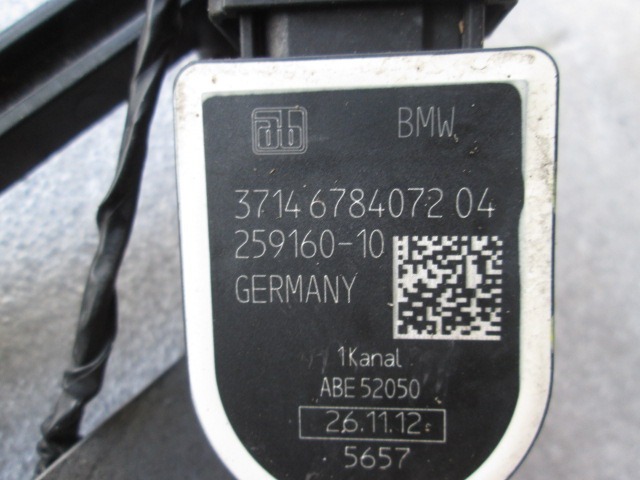 HEADLIGHT VERTICAL AIM CONTROL SENSOR OEM N. 37146784072 ORIGINAL PART ESED BMW SERIE 3 F30/F31 BER/SW (DAL 2012) DIESEL 20  YEAR OF CONSTRUCTION 2013