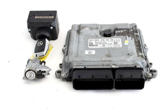 KIT ACCENSIONE AVVIAMENTO OEM N. 18594 KIT ACCENSIONE AVVIAMENTO SPARE PART USED CAR MERCEDES CLASSE ML W164 (2005-2008) DISPLACEMENT DIESEL 3 YEAR OF CONSTRUCTION 2007