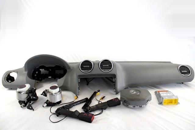 KIT COMPLETE AIRBAG OEM N. 18594 KIT AIRBAG COMPLETO SPARE PART USED CAR MERCEDES CLASSE ML W164 (2005-2008) DISPLACEMENT DIESEL 3 YEAR OF CONSTRUCTION 2007