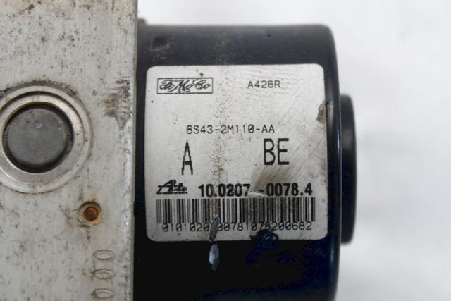 HYDRO UNIT DXC OEM N. 6S43-2M110-AA SPARE PART USED CAR FORD TRANSIT CONNECT/TOURNEO MK1 P65 P70 P80 (2002 - 2012)  DISPLACEMENT DIESEL 1,8 YEAR OF CONSTRUCTION 2009