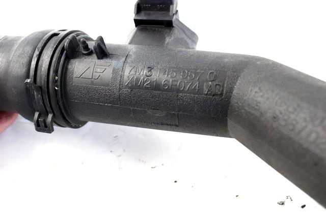 HOSE, RADIATOR BOTTOM-COOLANT PUMP OEM N. 7M3145709A SPARE PART USED CAR VOLKSWAGEN SHARAN 7M8 7M9 7M6 R2 (2004 - 2010) DISPLACEMENT DIESEL 2 YEAR OF CONSTRUCTION 2008