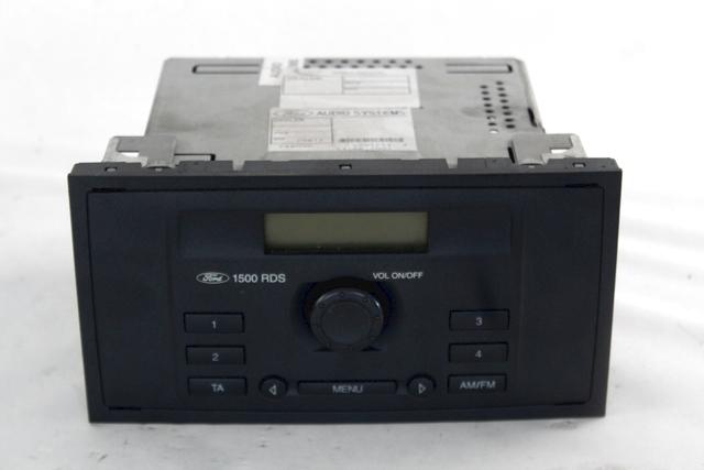 RADIO CD / AMPLIFIER / HOLDER HIFI SYSTEM OEM N. 6C1T-18C838-AJ SPARE PART USED CAR FORD TRANSIT CONNECT/TOURNEO MK1 P65 P70 P80 (2002 - 2012)  DISPLACEMENT DIESEL 1,8 YEAR OF CONSTRUCTION 2009