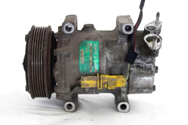 AIR-CONDITIONER COMPRESSOR OEM N. 9646279880 SPARE PART USED CAR PEUGEOT 307 3A/B/C/E/H BER/SW/CABRIO (2001 - 2009)  DISPLACEMENT DIESEL 1,4 YEAR OF CONSTRUCTION 2004
