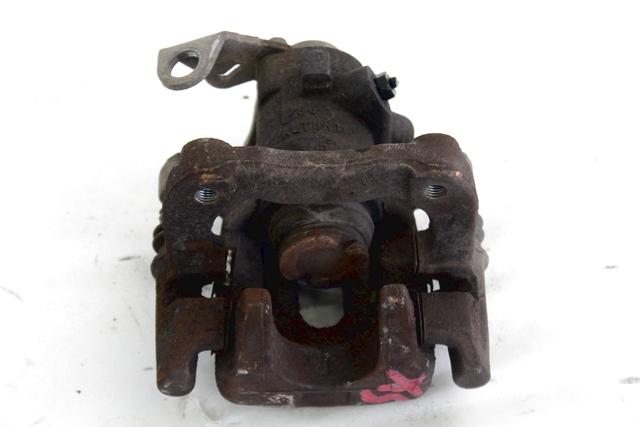 BRAKE CALIPER REAR LEFT . OEM N. 4400N4 SPARE PART USED CAR PEUGEOT 307 3A/B/C/E/H BER/SW/CABRIO (2001 - 2009)  DISPLACEMENT DIESEL 1,4 YEAR OF CONSTRUCTION 2004