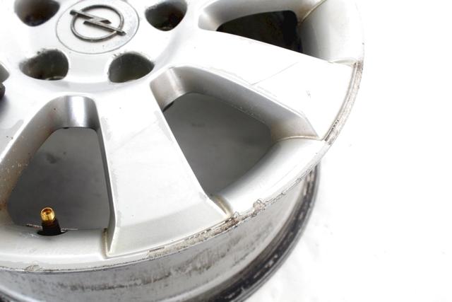 ALLOY WHEEL 15' OEM N. 13116622 SPARE PART USED CAR OPEL ASTRA H A04 L48 L08 L35 L67 R 5P/3P/SW (2007 - 2009)  DISPLACEMENT DIESEL 1,7 YEAR OF CONSTRUCTION 2007