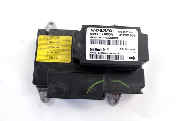 KIT COMPLETE AIRBAG OEM N. 128504 KIT AIRBAG COMPLETO SPARE PART USED CAR VOLVO V50 545 R (2007 - 2012)  DISPLACEMENT DIESEL 1,6 YEAR OF CONSTRUCTION 2009