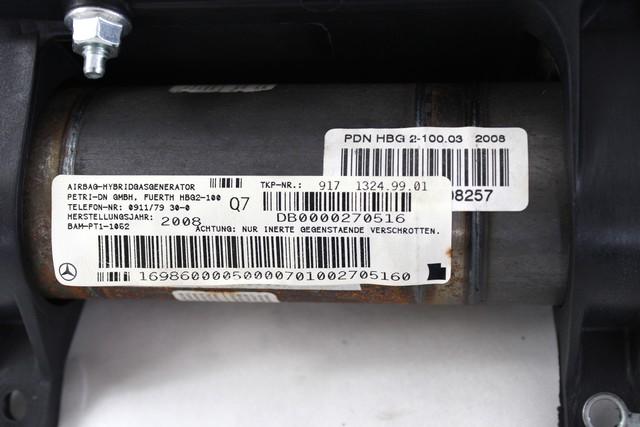 AIR BAG MODULE FOR PASSENGER SIDE OEM N. 1698600005 SPARE PART USED CAR MERCEDES CLASSE B W245 T245 5P (2005 - 2011)  DISPLACEMENT DIESEL 2 YEAR OF CONSTRUCTION 2010