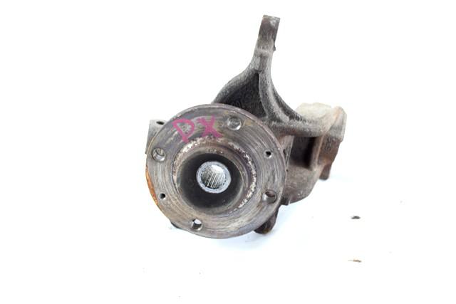CARRIER, RIGHT FRONT / WHEEL HUB WITH BEARING, FRONT OEM N. 1607557580 SPARE PART USED CAR CITROEN C3 / PLURIEL MK1 (2002 - 09/2005)  DISPLACEMENT DIESEL 1,4 YEAR OF CONSTRUCTION 2004
