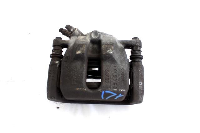 BRAKE CALIPER FRONT LEFT . OEM N. 77364337 SPARE PART USED CAR LANCIA Y YPSILON 843 (2003-2006)  DISPLACEMENT BENZINA 1,2 YEAR OF CONSTRUCTION 2006