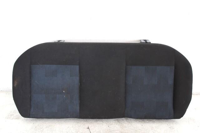 SITTING BACK FULL FABRIC SEATS OEM N. DIPITFDFIESTAJHMK5RBR3P SPARE PART USED CAR FORD FIESTA JH JD MK5 R (2005 - 2008)  DISPLACEMENT DIESEL 1,4 YEAR OF CONSTRUCTION 2006