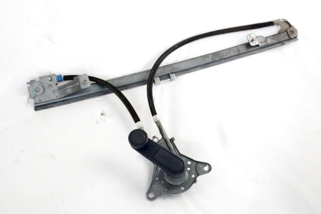 MANUAL FRONT WINDOW LIFT SYSTEM OEM N. 1488306080 SPARE PART USED CAR FIAT SCUDO 220 MK1 R (2004 - 2007)  DISPLACEMENT DIESEL 1,9 YEAR OF CONSTRUCTION 2005