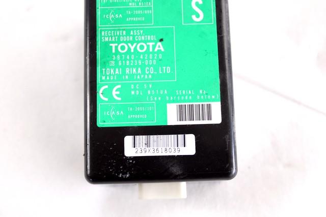 AMPLIFICATORE / CENTRALINA ANTENNA OEM N. 89740-42020 SPARE PART USED CAR TOYOTA RAV 4 A3 MK3 (2006 - 03/2009)  DISPLACEMENT DIESEL 2,2 YEAR OF CONSTRUCTION 2006