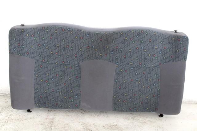 BACKREST BACKS FULL FABRIC OEM N. SCPITDWMATIZBR5P SPARE PART USED CAR DAEWOO MATIZ KLYA (1998 - 2004)  DISPLACEMENT BENZINA 0,8 YEAR OF CONSTRUCTION 2002