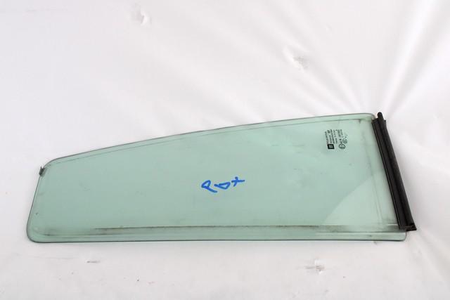 FIXED DOOR WINDOW, RIGHT OEM N. 13132376 SPARE PART USED CAR OPEL ZAFIRA B A05 M75 (2005 - 2008)  DISPLACEMENT BENZINA/METANO 1,6 YEAR OF CONSTRUCTION 2007
