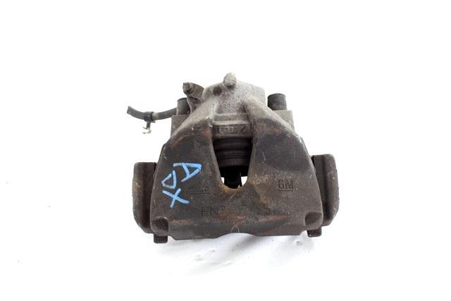 BRAKE CALIPER FRONT LEFT . OEM N. 93176427 SPARE PART USED CAR OPEL ZAFIRA B A05 M75 (2005 - 2008)  DISPLACEMENT BENZINA/METANO 1,6 YEAR OF CONSTRUCTION 2007