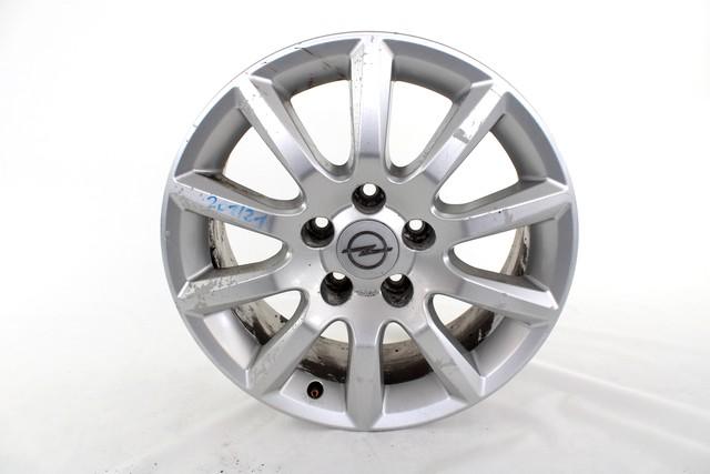 ALLOY WHEEL 16' OEM N. 13225996 SPARE PART USED CAR OPEL ZAFIRA B A05 M75 (2005 - 2008)  DISPLACEMENT BENZINA/METANO 1,6 YEAR OF CONSTRUCTION 2007