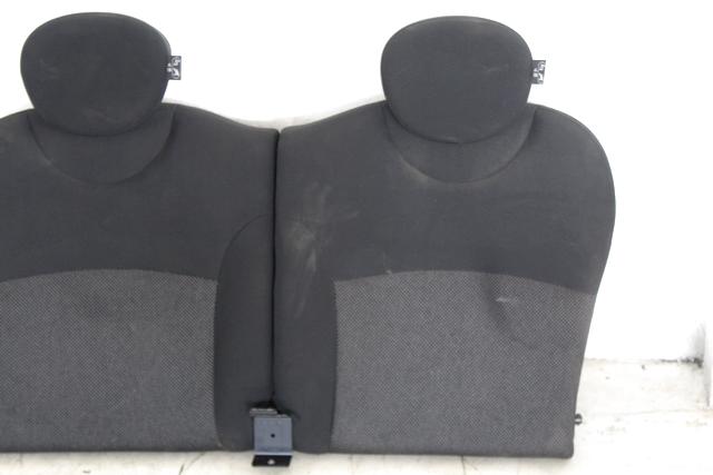 BACKREST BACKS FULL FABRIC OEM N. SCPITMNCOOPERONER56BR3P SPARE PART USED CAR MINI COOPER / ONE R56 (2007 - 2013)  DISPLACEMENT DIESEL 1,6 YEAR OF CONSTRUCTION 2008