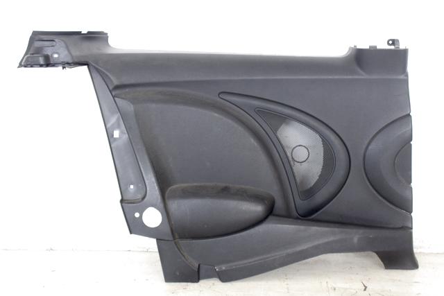 LATERAL TRIM PANEL REAR OEM N. 51432756047 SPARE PART USED CAR MINI COOPER / ONE R56 (2007 - 2013)  DISPLACEMENT DIESEL 1,6 YEAR OF CONSTRUCTION 2008