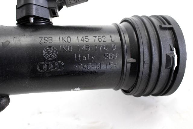 HOSE, RADIATOR BOTTOM-COOLANT PUMP OEM N. 1K0145762L SPARE PART USED CAR AUDI A3 MK2 8P 8PA 8P1 (2003 - 2008) DISPLACEMENT DIESEL 2 YEAR OF CONSTRUCTION 2005