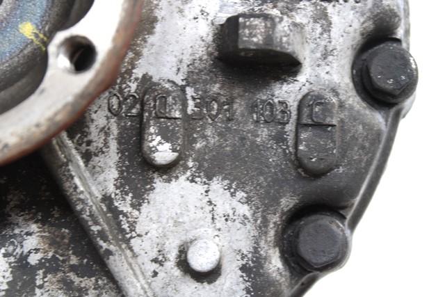MANUAL TRANSMISSION OEM N. 02Q301103C CAMBIO MECCANICO SPARE PART USED CAR AUDI A3 MK2 8P 8PA 8P1 (2003 - 2008) DISPLACEMENT DIESEL 2 YEAR OF CONSTRUCTION 2005
