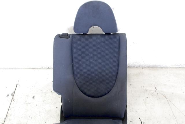 THIRD ROW SINGLE FABRIC SEATS OEM N. 23PSTHDJAZZGDMK2BR5P SPARE PART USED CAR HONDA JAZZ GD GE3 GE2 MK2 (2002 - 2008) GD1 GD5 GD GE3 GE2 GE GP GG GD6 GD8  DISPLACEMENT BENZINA 1,2 YEAR OF CONSTRUCTION 2005