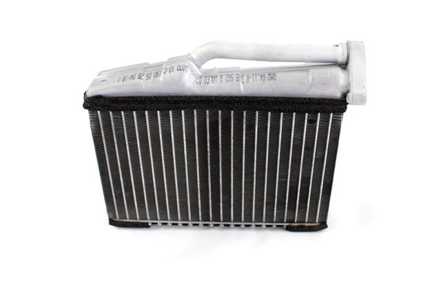 HEATER RADIATOR OEM N. 64118385562 SPARE PART USED CAR BMW X5 E53 LCI R (2003 - 2007)  DISPLACEMENT DIESEL 3 YEAR OF CONSTRUCTION 2005