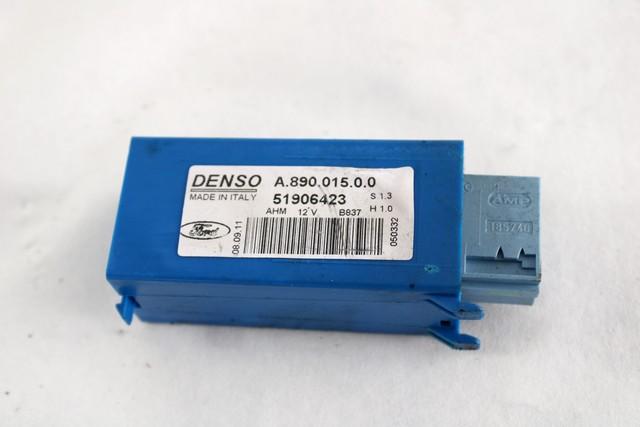 AIR CONDITIONING CONTROL OEM N. 51906423 SPARE PART USED CAR FORD KA RU8 MK2 (2008 - 2016)  DISPLACEMENT BENZINA 1,2 YEAR OF CONSTRUCTION 2011
