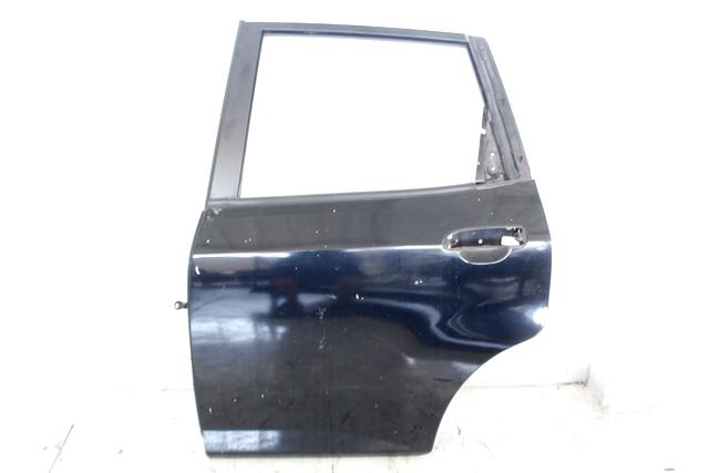DOOR LEFT REAR  OEM N. 67550SAAG01ZZ SPARE PART USED CAR HONDA JAZZ GD GE3 GE2 MK2 (2002 - 2008) GD1 GD5 GD GE3 GE2 GE GP GG GD6 GD8  DISPLACEMENT BENZINA 1,2 YEAR OF CONSTRUCTION 2005