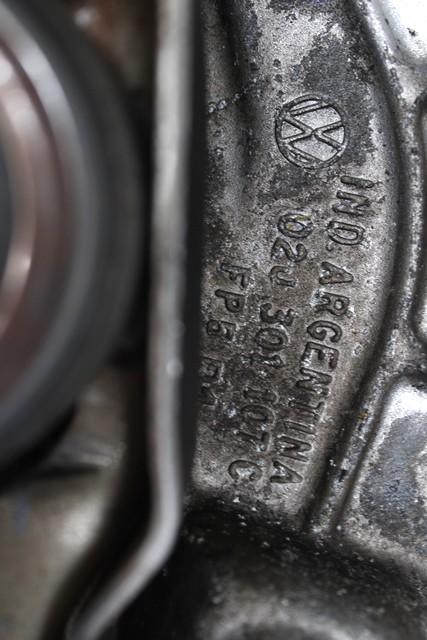 MANUAL TRANSMISSION OEM N. 02J301107C CAMBIO MECCANICO SPARE PART USED CAR VOLKSWAGEN NEW BEETLE 9C1 1C1 1Y7 (1999 - 2006)  DISPLACEMENT DIESEL 1,9 YEAR OF CONSTRUCTION 2003