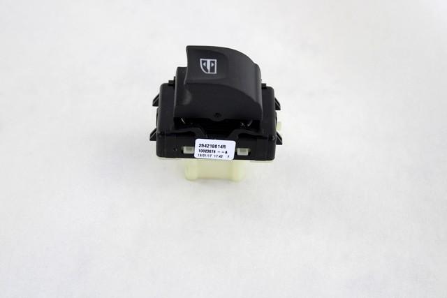PUSH-BUTTON PANEL FRONT RIGHT OEM N. 254218614R SPARE PART USED CAR RENAULT CLIO BH KH MK4 (2012 - 2019) DISPLACEMENT DIESEL 1,5 YEAR OF CONSTRUCTION 2017