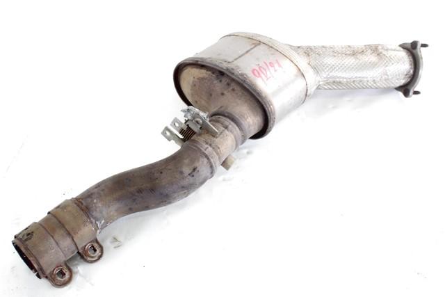 CATALYTIC CONVERTER / FRONT SILENCER OEM N. 4G0131703AE SPARE PART USED CAR AUDI A4 B9 BER/SW (DAL 2015) DISPLACEMENT DIESEL 2 YEAR OF CONSTRUCTION 2016